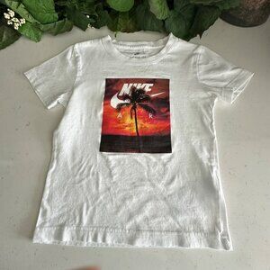 Nike Air Kids Graphic Tee White S